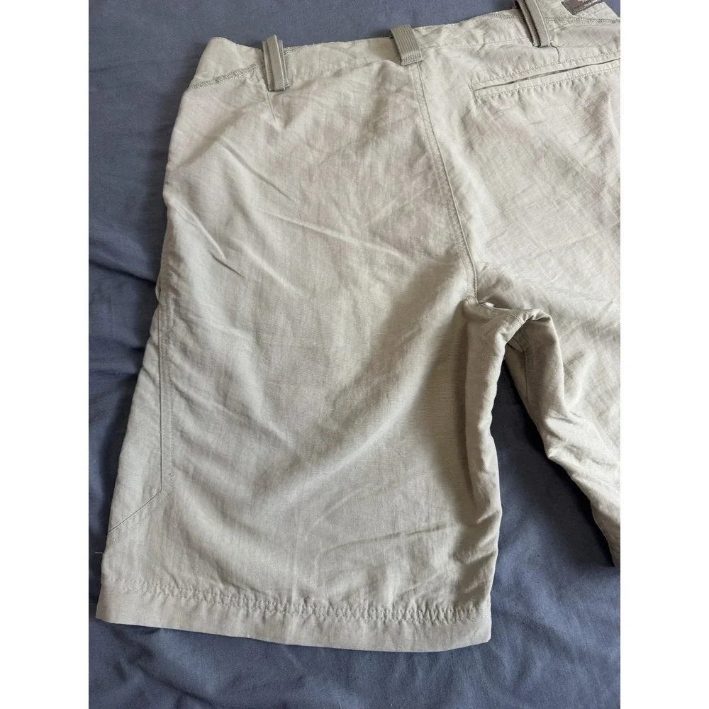 The North Face T150 T550 Short Court Convertible Hiking Shorts Men's 32 Beige